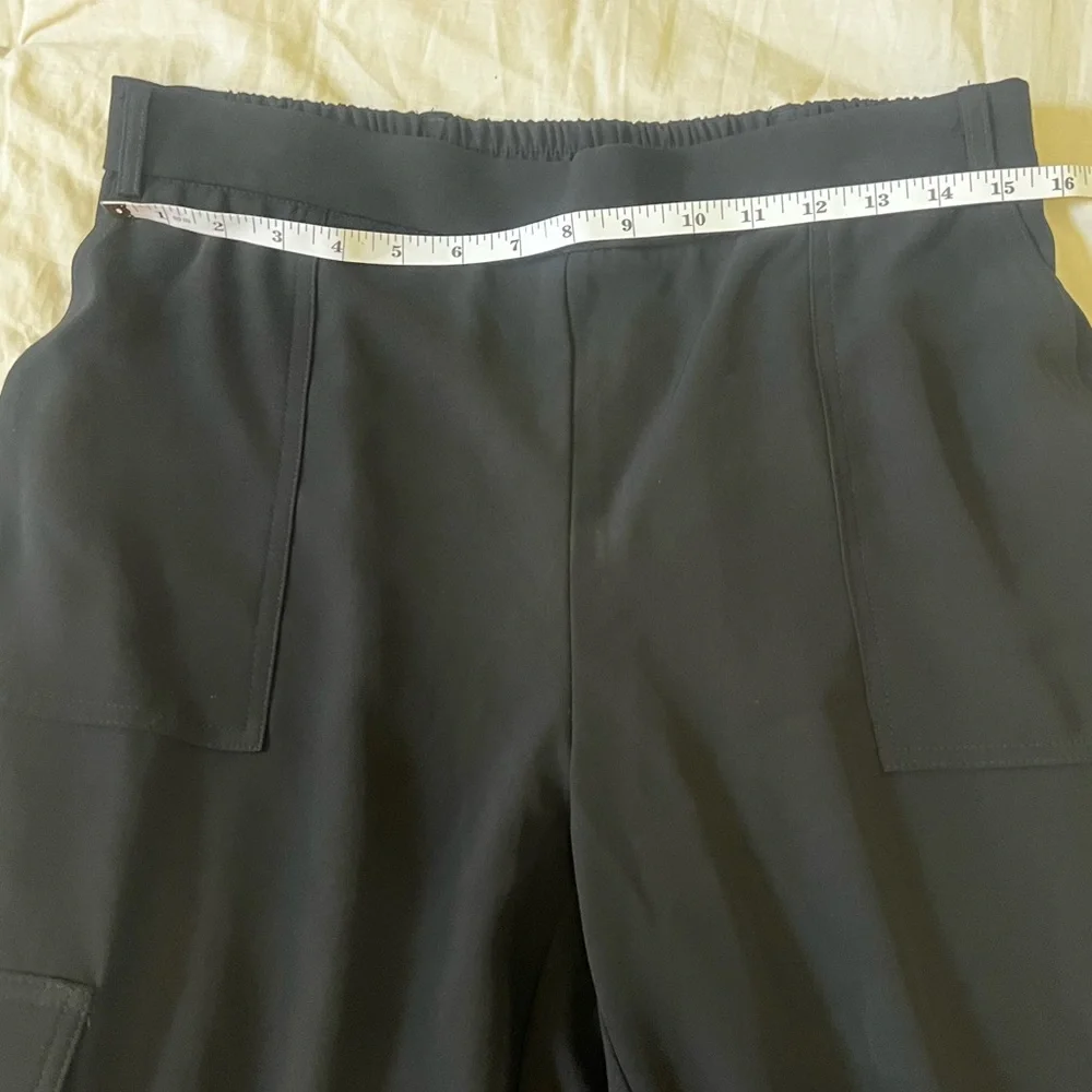 Maison d’Amile Paris,Tailored Cargo Pants Silky Tapered Cuffed Ankle,Size US 10